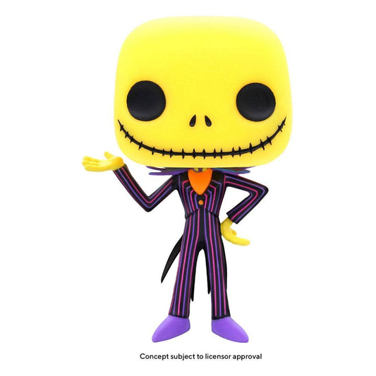 Disney: Nightmare Before Christmas - Jack Skellington (Blacklight) 9Cm Pop