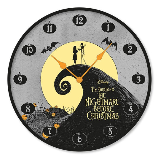 DISNEY: NIGHTMARE BEFORE CHRISTMAS SILHOUETTE - OROLOGIO DA MURO		Gadget