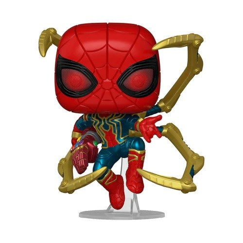 Marvel: Avenger Infinity War - 574 Iron Spider w/Gauntlet (Glow in the Dark)(Exclusive) 9Cm Pop