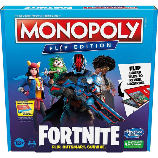 MONOPOLY FORTNITE FLIP EDITION Giochi da Tavolo