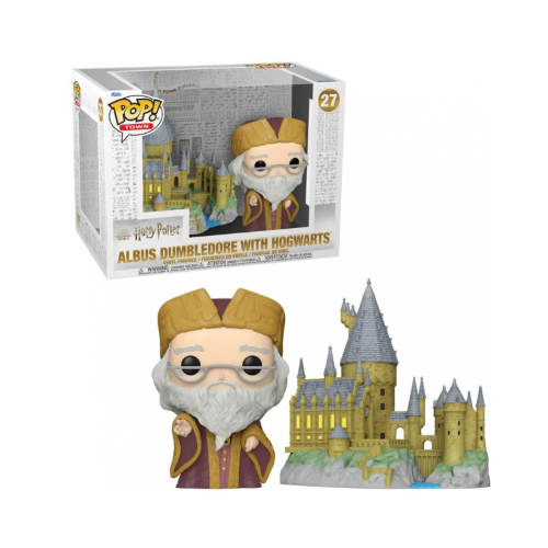 FUNKO POP HARRY POTTER 27 - ALBUS DUMBLEDORE WITH HOGWARTS