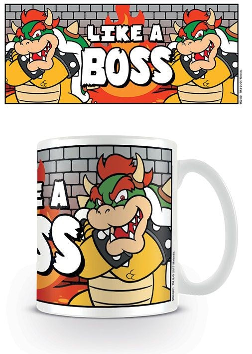 NINTENDO SUPER MARIO - TAZZA 315 ML: "LIKE A BOSS"