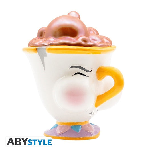 DISNEY: The Beauty & the Beast - Tazza 3D: Chip w/bubbles Gadget