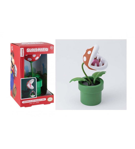 NINTENDO SUPER MARIO MINI PIRANHA PLANT POSABLE LAMP Gadget