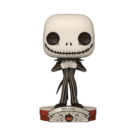 DISNEY: THE NIGHTMARE BEFORE CHRISTMAS - 1401 JACK SKELLINGTON AS THE KING (EXCLUSIVE) 9CM pop