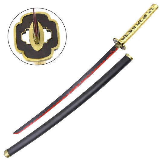 Demon Slayer  SH672.55 - KATANA LAMA ROSSA   Katana