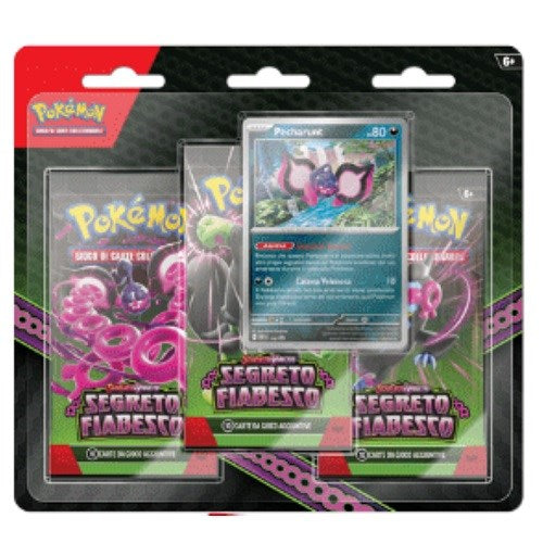 Pokemon - Segreto Fiabesco 3 Pack Blister TGC