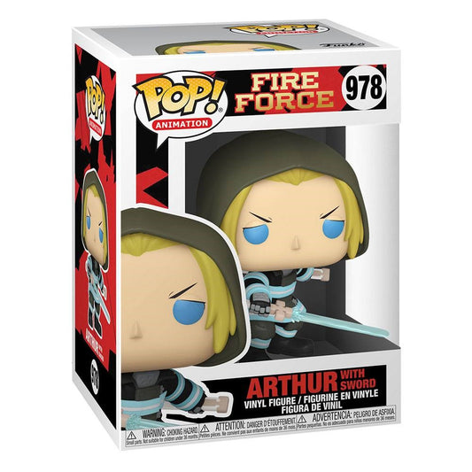 FIRE FORCE - 978 ARTHUR W/SWORD 9CM