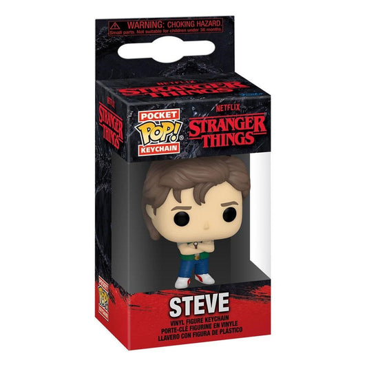Stranger Things - Portachiavi Steve 4Cm Pop