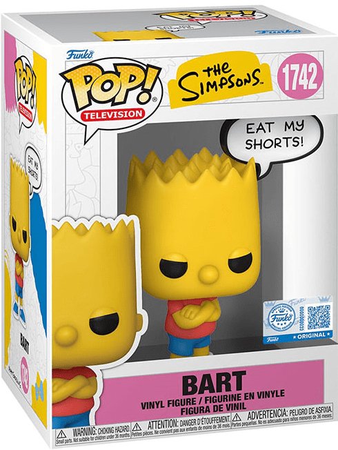 FUNKO POP Sayings: Simpsons- Bart 9 cm
