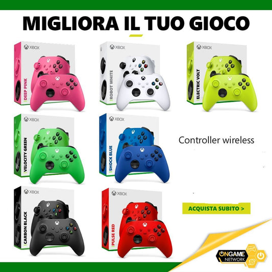 Xbox Series X Controller Wireless - anche per Xboxone  Accessori