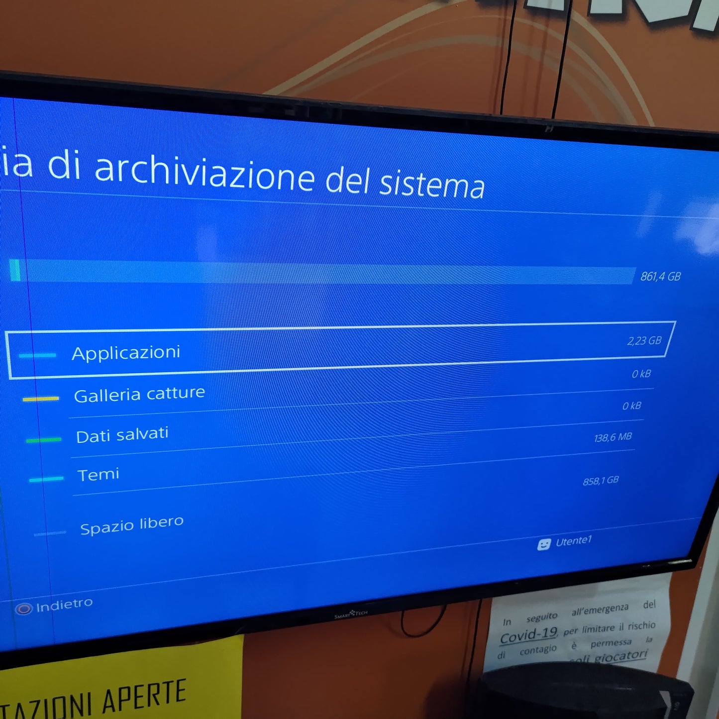 Ps4 1tb Usata garantita  Console