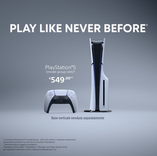 Playstation 5 Slim NUOVA Console