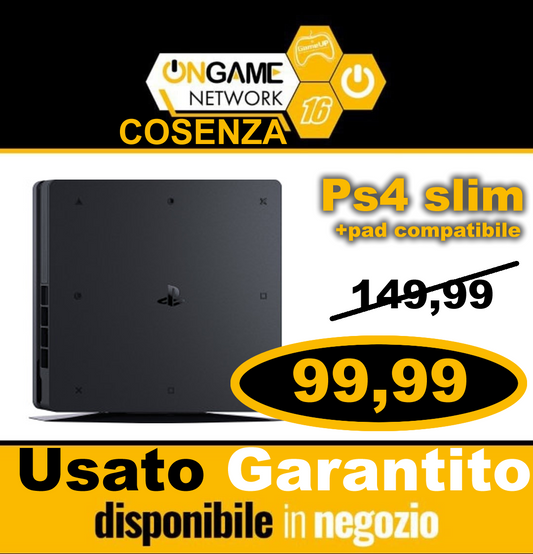 Ps4 Slim Console Usato Garantito