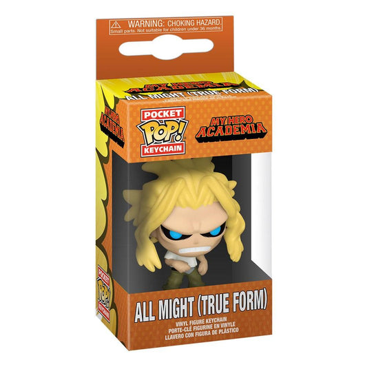 My Hero Academia - Portachiavi All Might (True Form) Pop