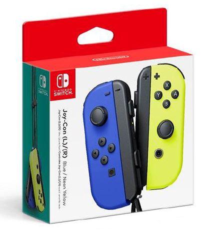 Nintendo Switch Joy-Con Pair Blu/Giallo Neon Accessori