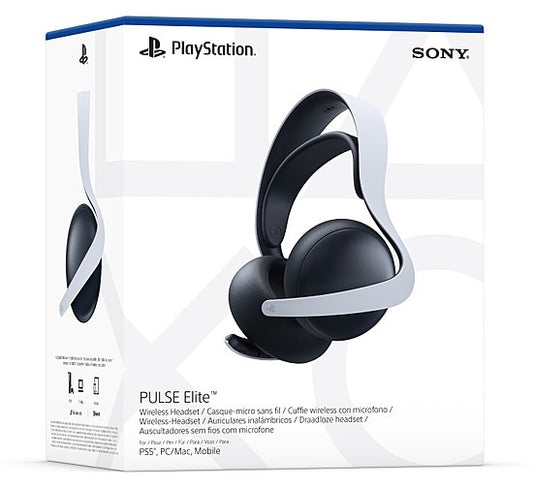 SONY PLAYSTATION 5 CUFFIE GAMING WIRELESS CON MICROFONO PULSE ELITE Accessori PS5