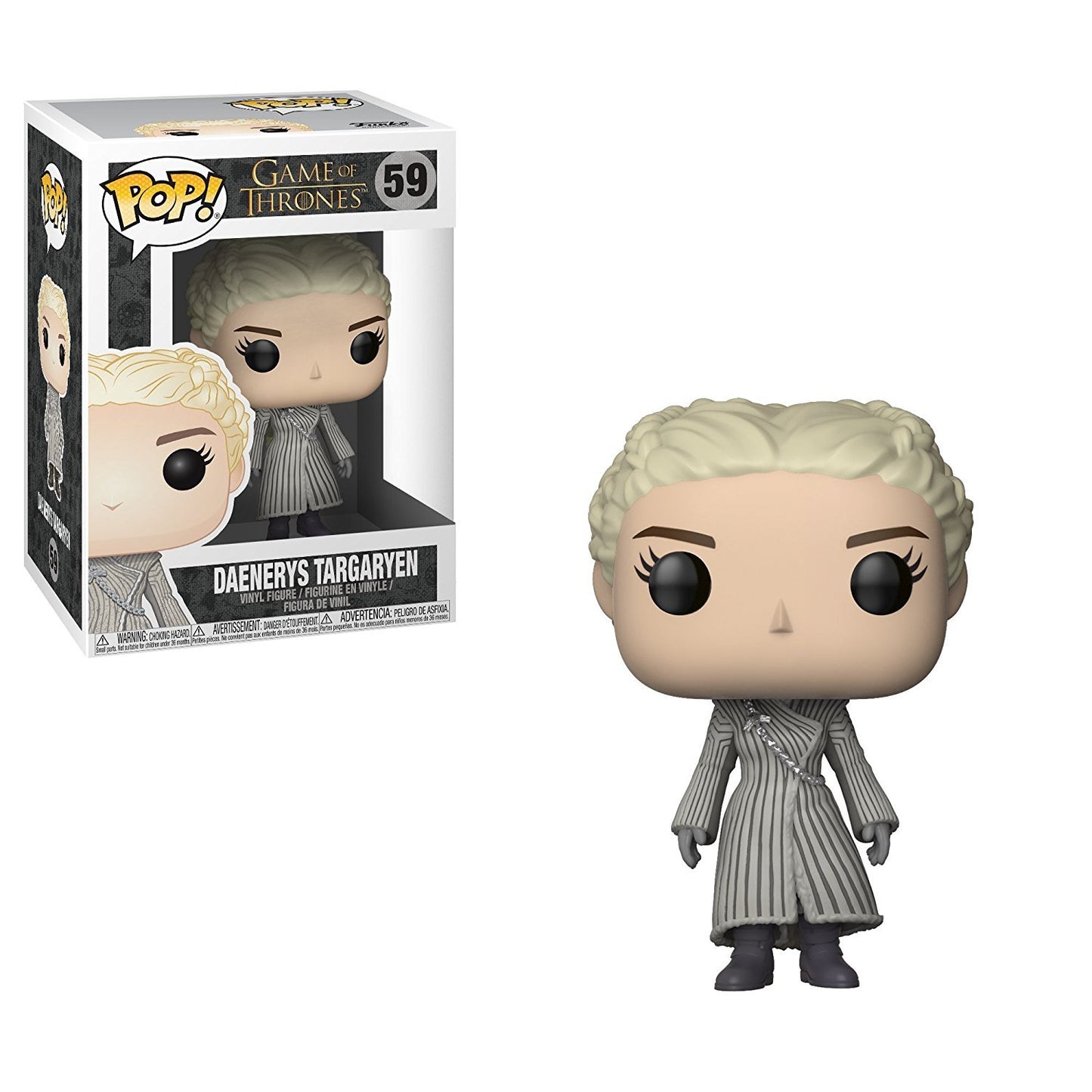 59 Funko Pop! Game of Thrones Daenerys (White Coat)  Pop