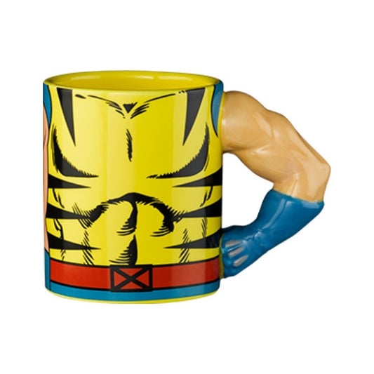 MARVEL TAZZA WOLVERINE CON MANICO 3D  gadget