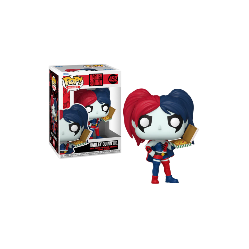 DC Heroes - 452 Harley w/Pizza 9Cm Pop