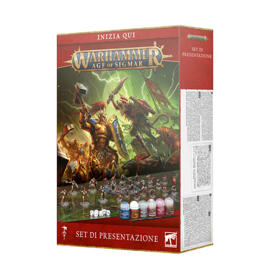 Sei di presentazione Age of sigmar Warhammer
