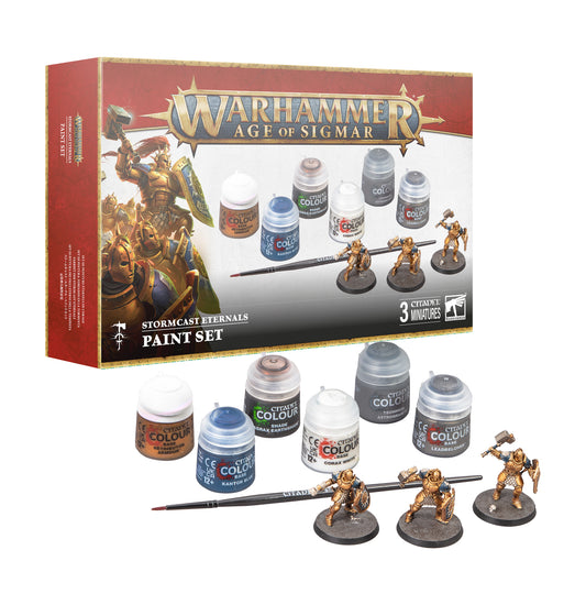 Stormcast eternals Paint Set Age of Sigmar Warhammer