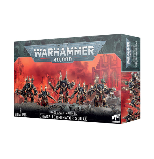 Chaos space marine chaos terminator squad Warhammer