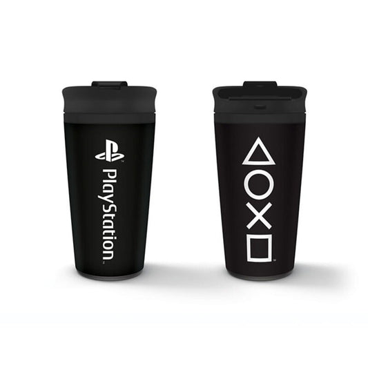 CPlaystation Tazza - Playstation (Onyx) Metal Travel Mug Gadget