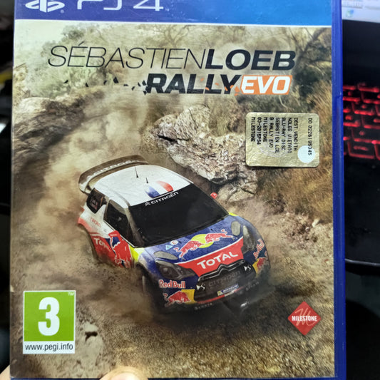 Sebasten Loeb RallyEVO Ps4