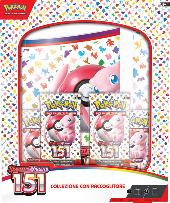 Pokemon - Collezione con Raccoglitore "Scarlatto e Violetto 151"  TGC