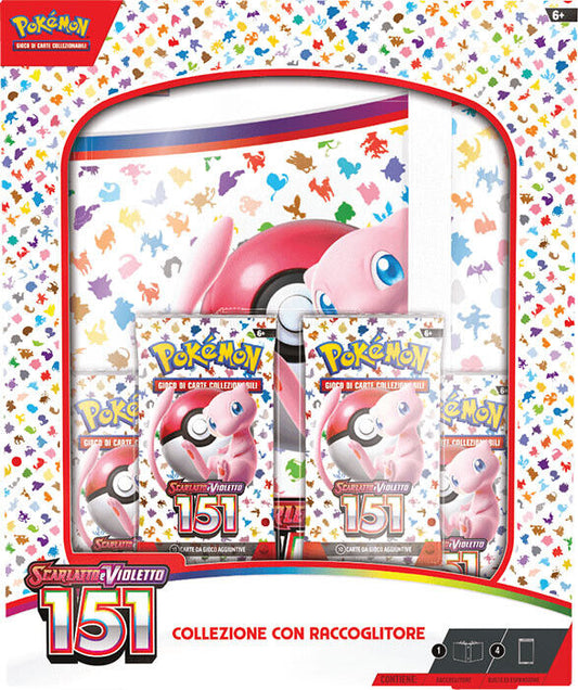 Pokemon - Collezione con Raccoglitore "Scarlatto e Violetto 151"  TGC