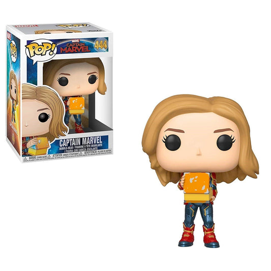 444 Funko Pop Marvel Capitano Marvel W/Pranzo Pop