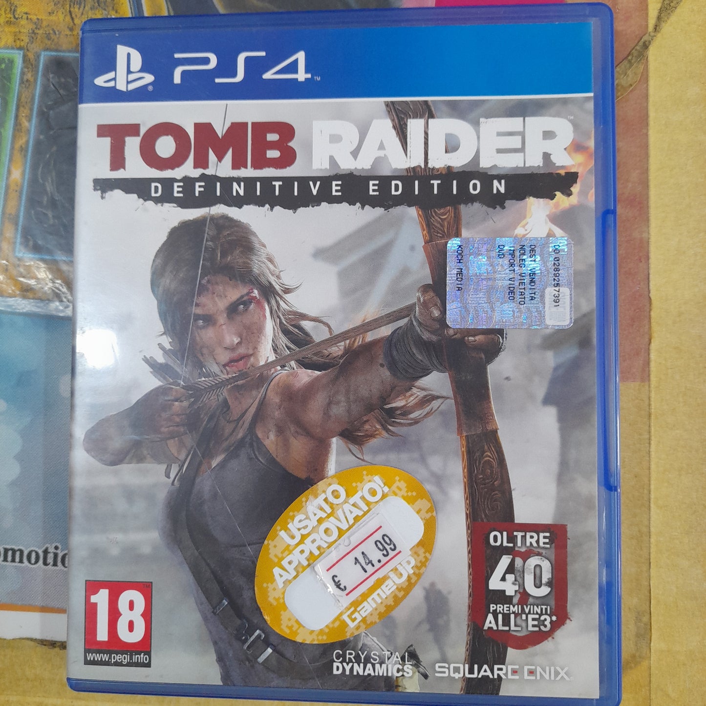 Tomb raider definitive edition Ps4