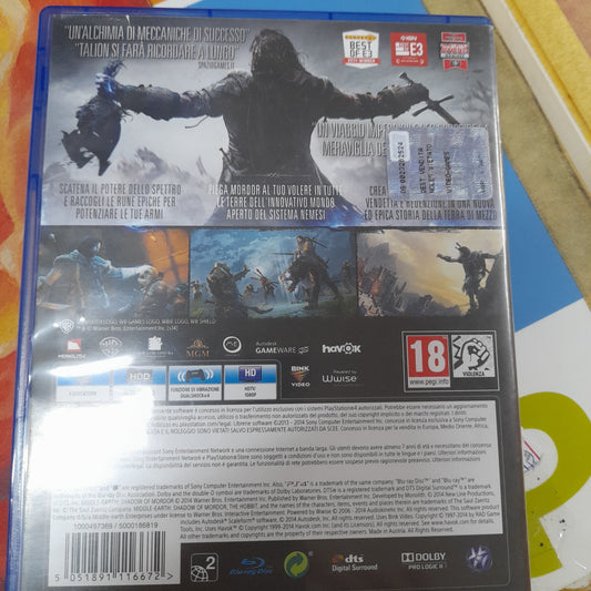 L'ombra di mordor Ps4