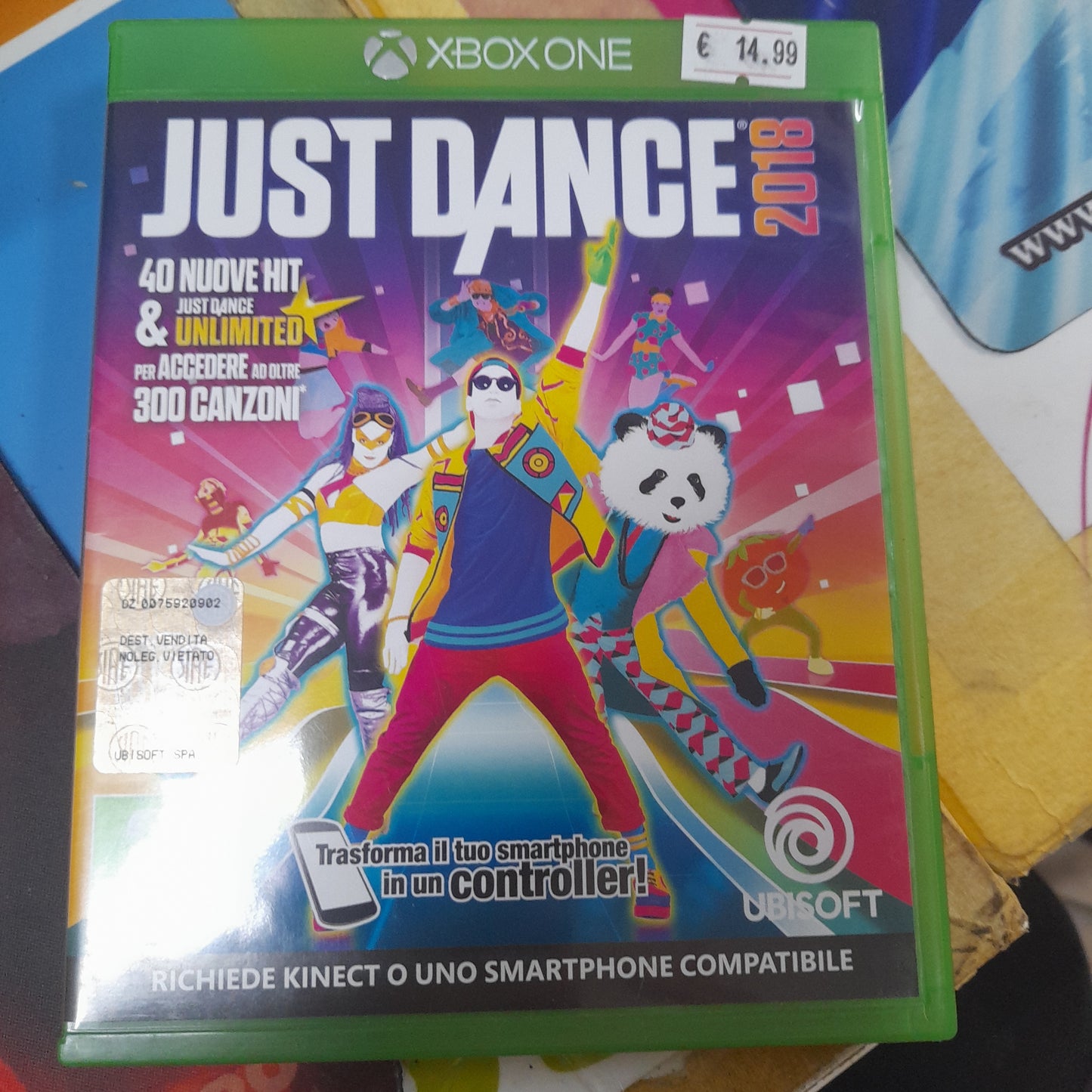 Just dance 2018 xboxone