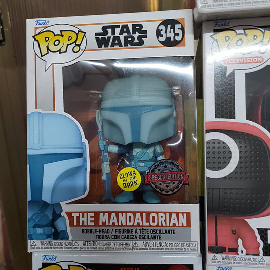 345 Mandalorian Star Wars Pop