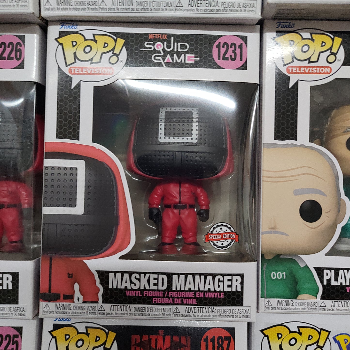 1231 Masked Manager Squid Game Pop