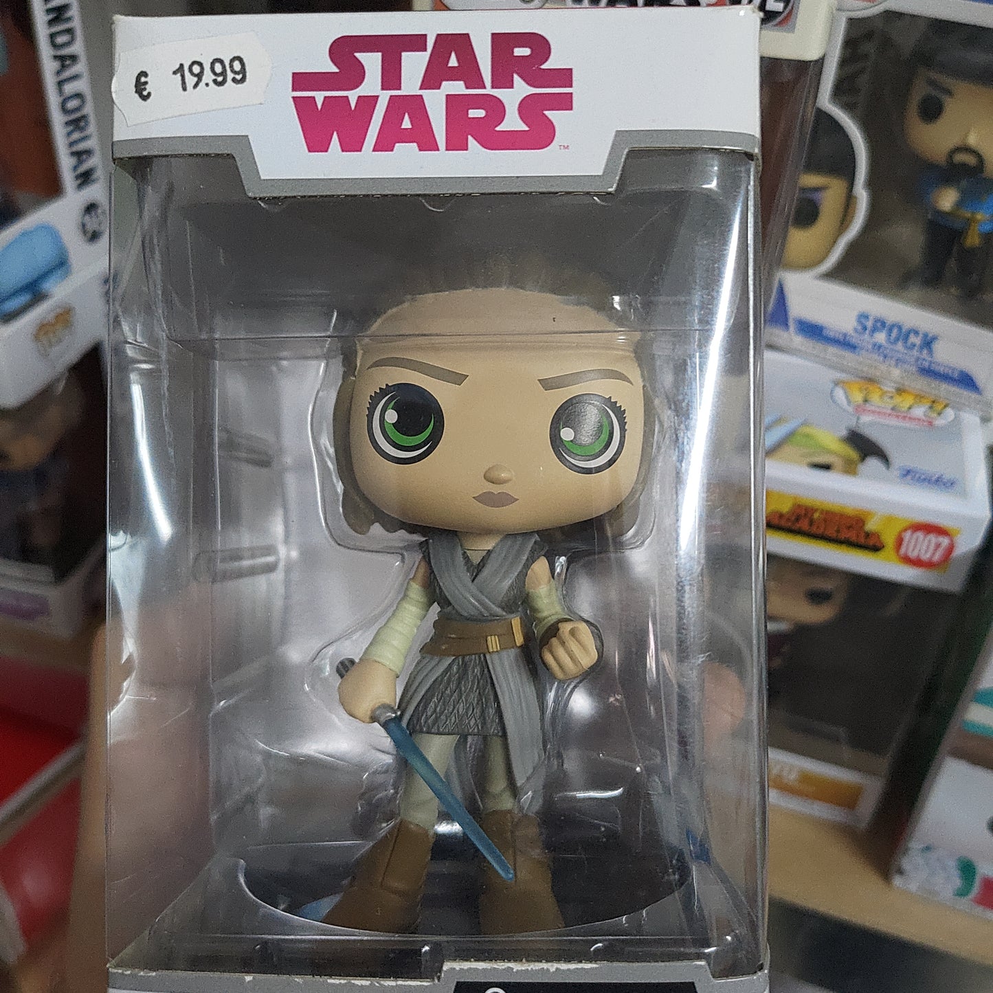 Rey Bubblehead  Star Wars Pop