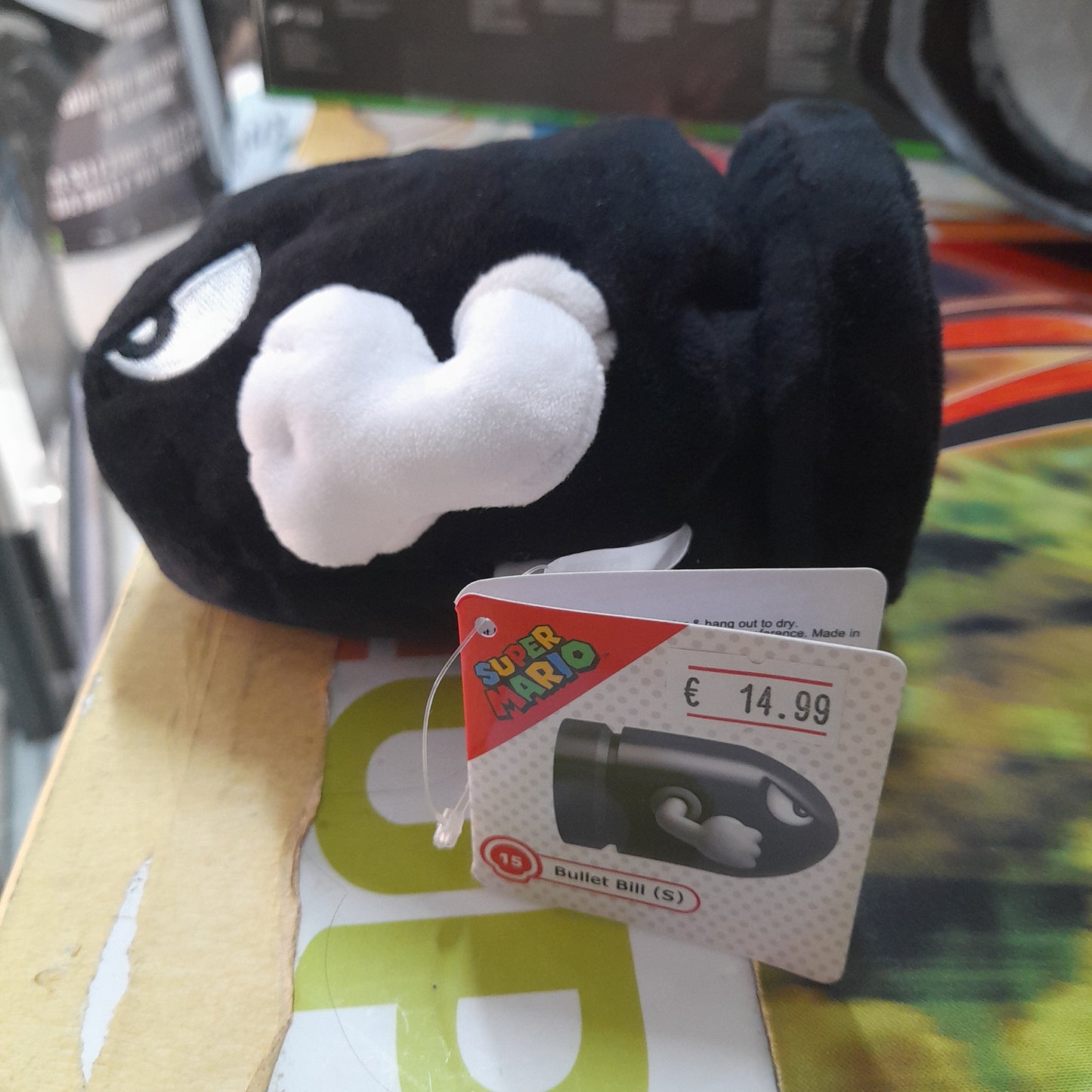 Super mario Bullet Bill peluche