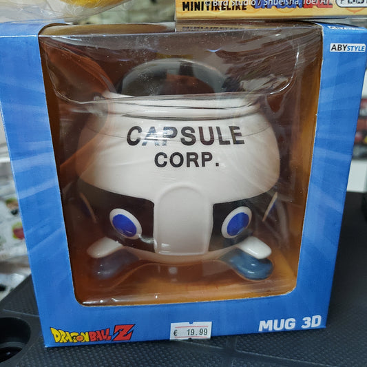 Capsule Corp Tazza 3d Dragon Ball