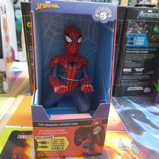 Marvel spiderman cableguys action figure