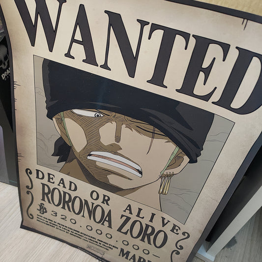 Poster Wanted One Piece Gadget