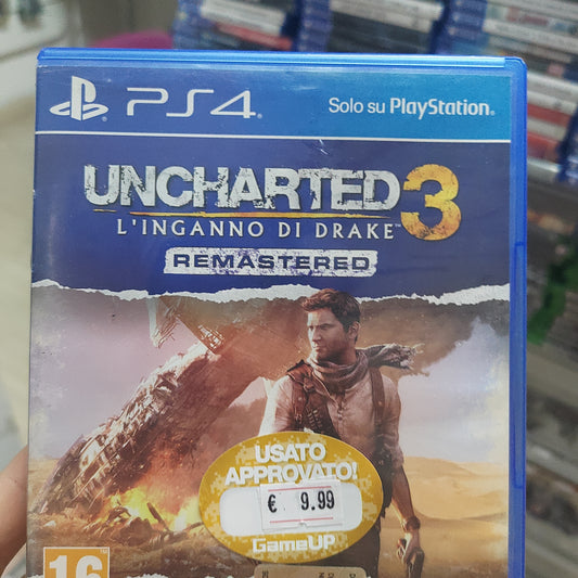 uncharted 3 remastered Ps4