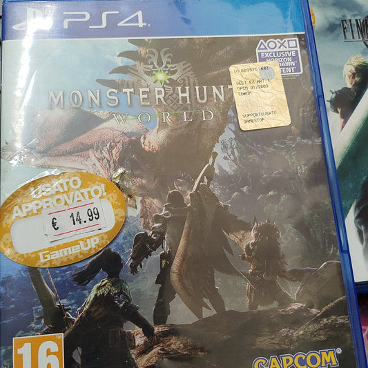 Monster Hunter World Ps4