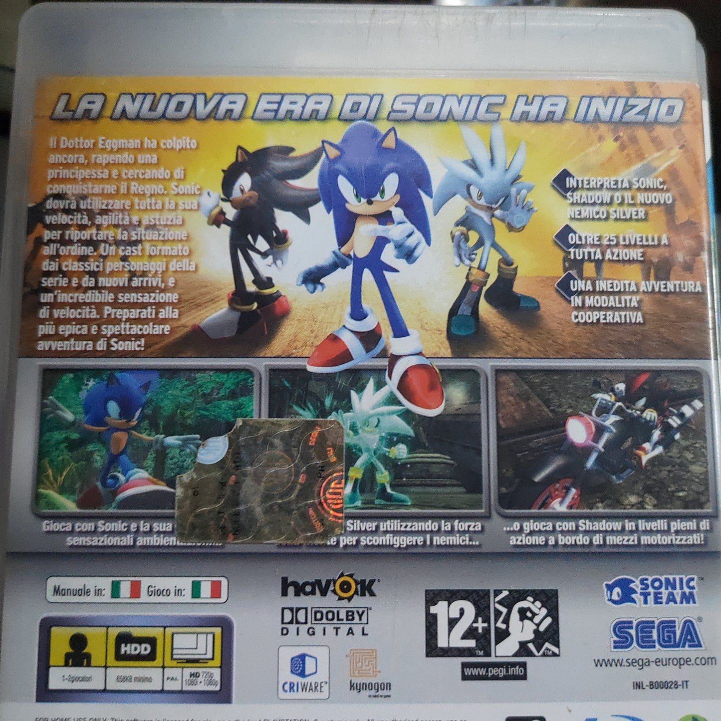 Sonic  Ps3