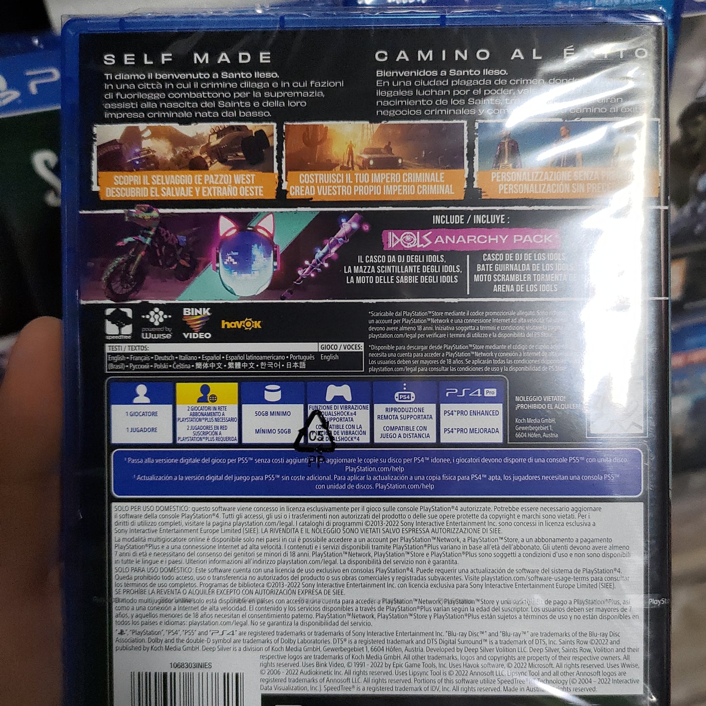 Saints Row Ps4