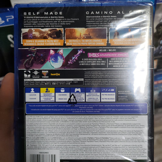 Saints Row Ps4