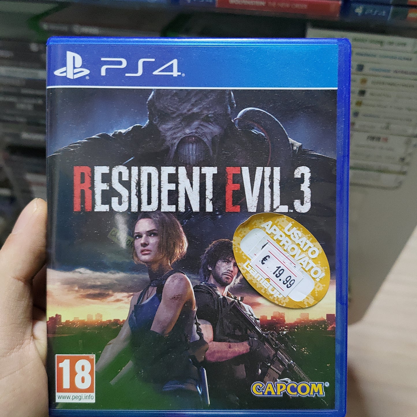 Resident Evil 3 Ps4