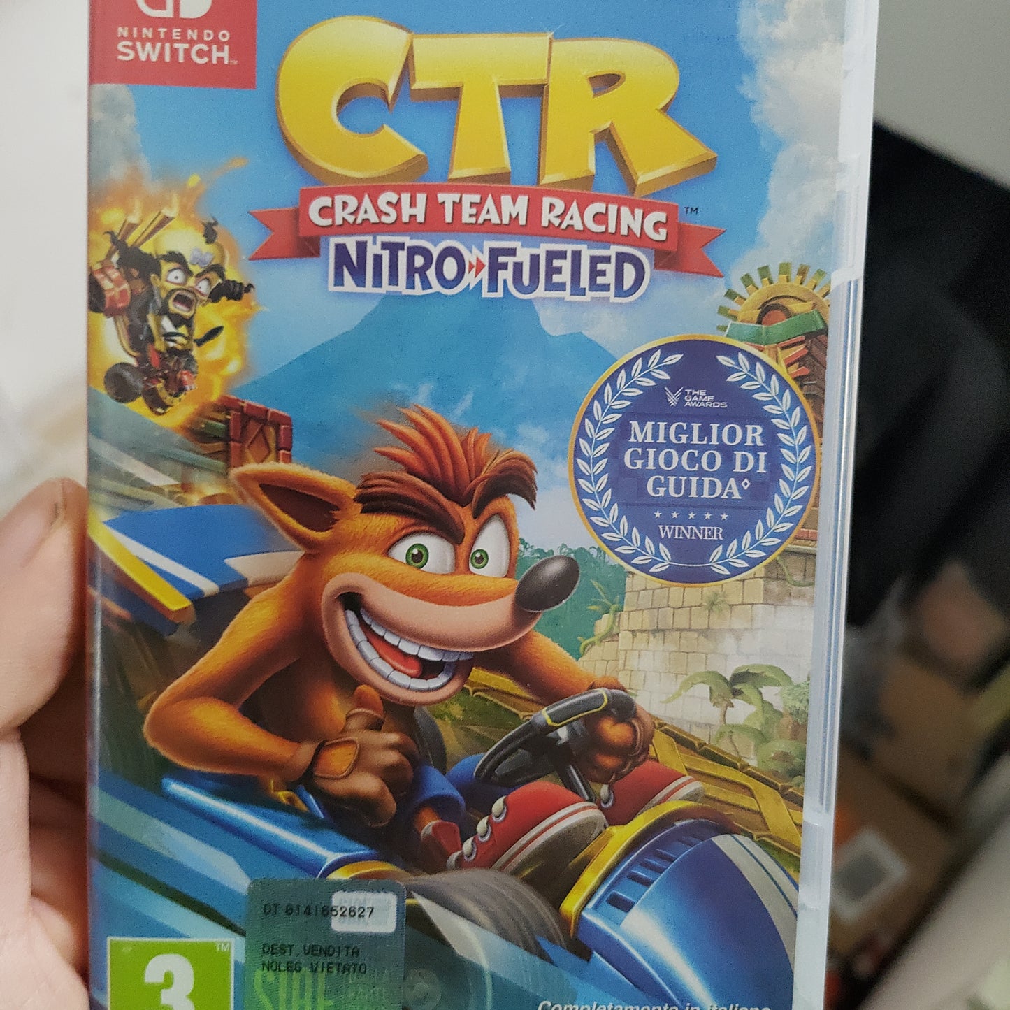 Crash Nitro Fueled Switch