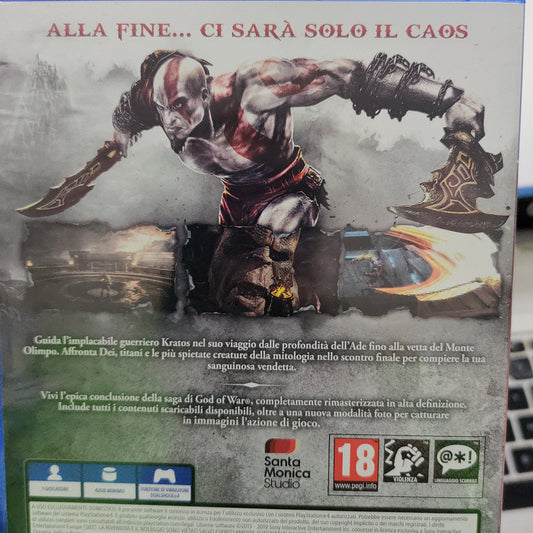 God of War  3 remastered Ps4